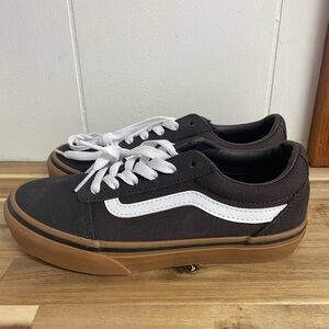 Vans Ward Suede Canvas
Shoes Brown Youth 2 Turkish
Coff